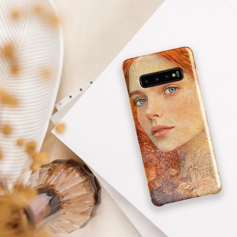 Embracing Autumn's Glow | Phone Case |  S10 Plus | Snap Case | Glossy