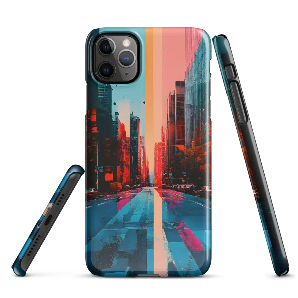 Urban Symphony: A Surreal Encounter | Phone Case |  11 Pro Max | Snap Case | Glossy