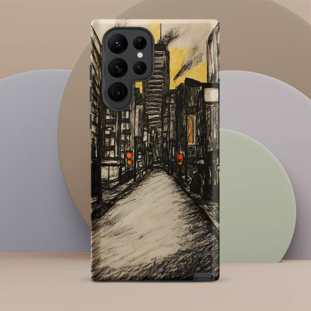 Cityscape of Solitude | Phone Case |  S22 Ultra | Tough Case | Matte