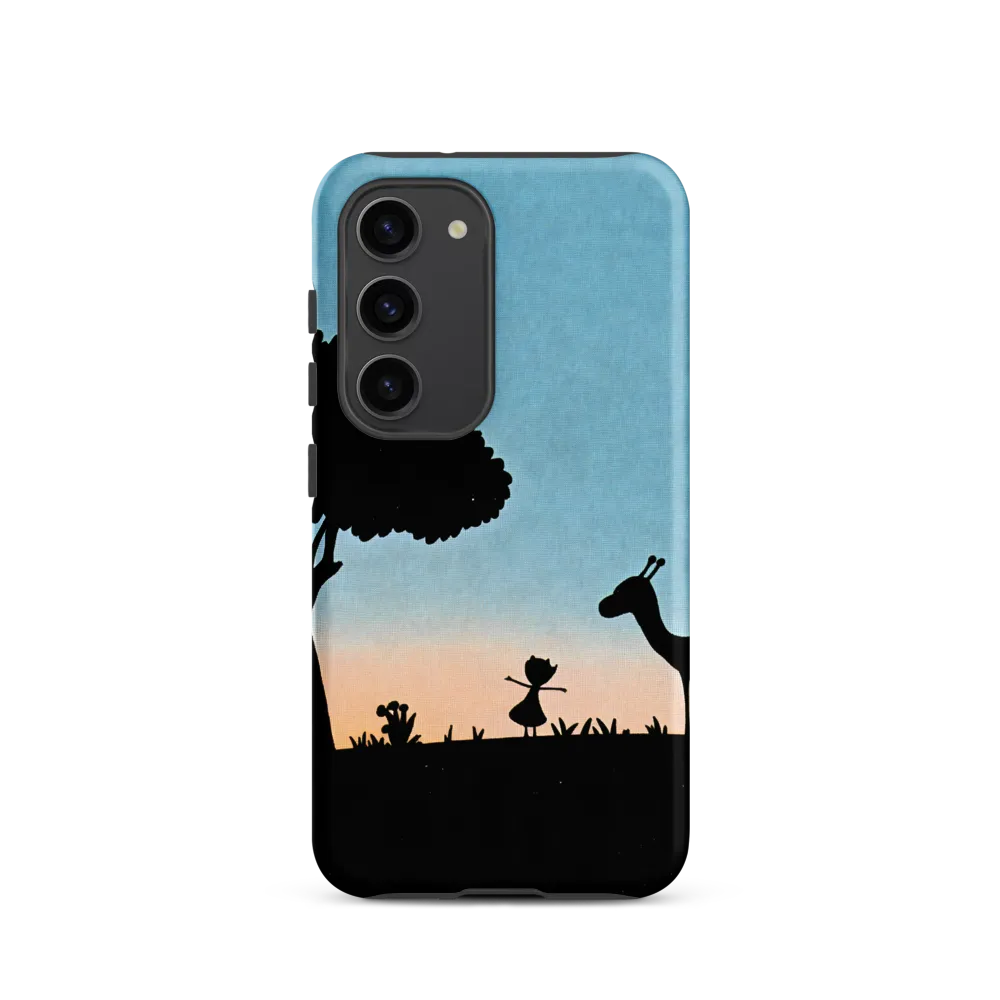 Curiosity in the Silhouette | Phone Case |  S23 | Tough Case | Matte
