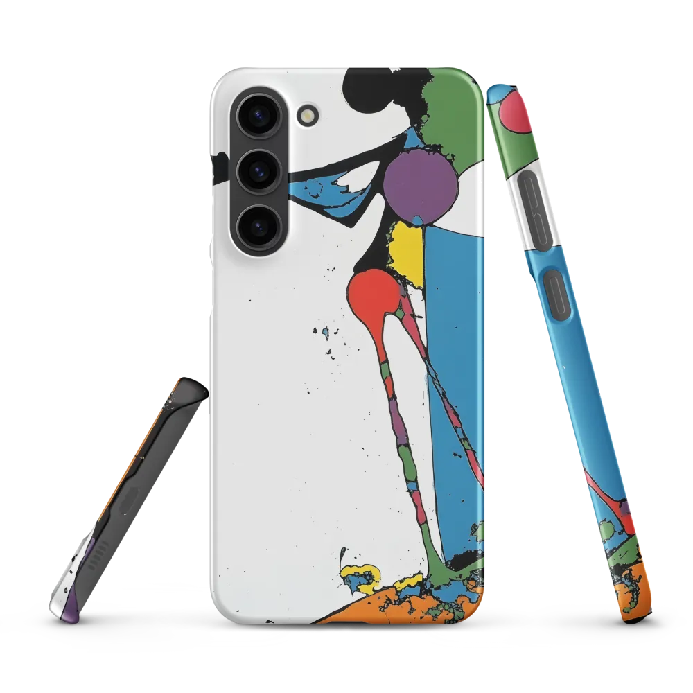 Dynamic Abstract Movement | Phone Case |  S23 Plus | Snap Case | Matte