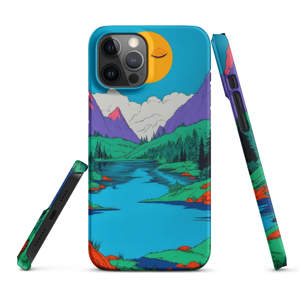 Whimsical Serenity in Vibrant Colors