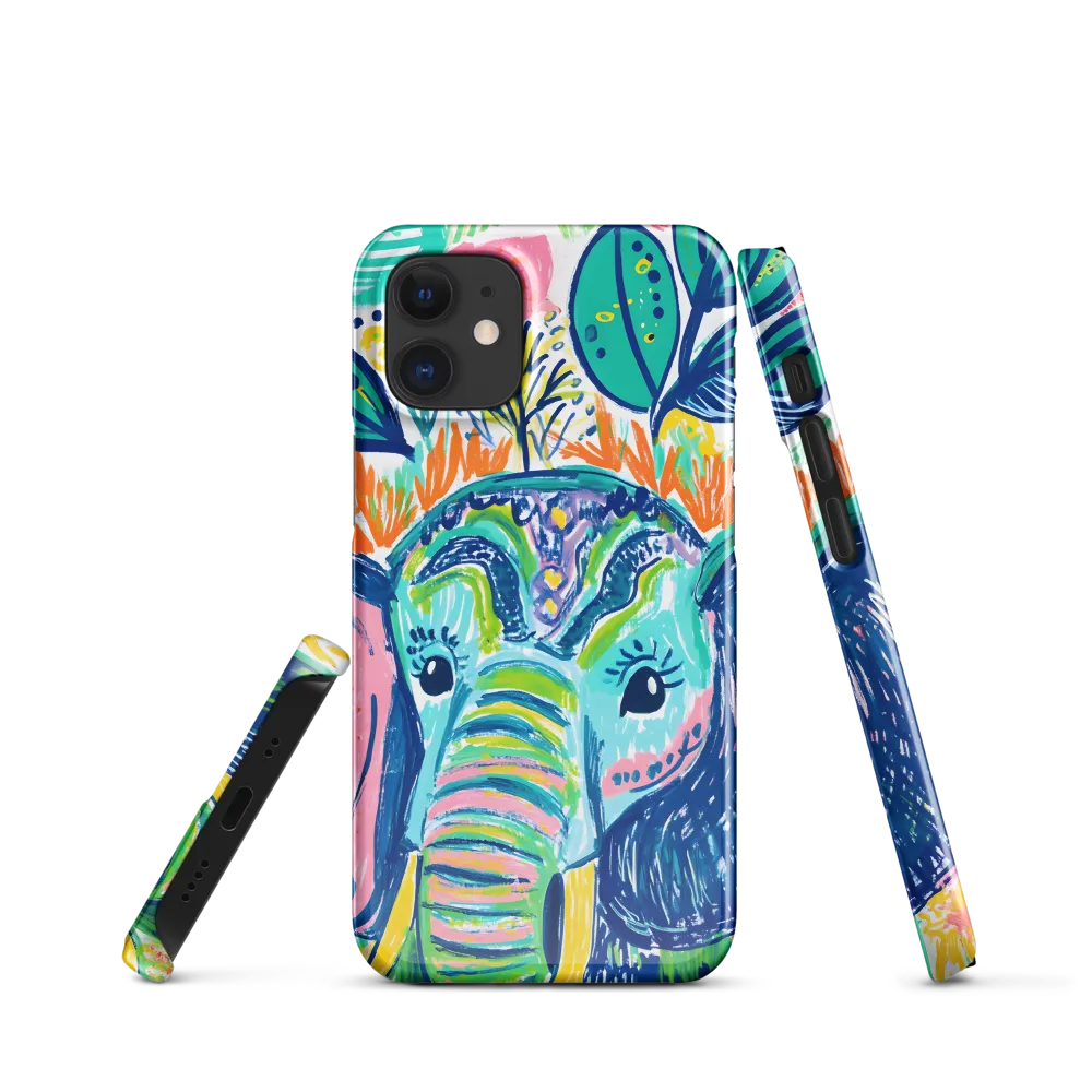 Whimsical Elephant Portrait