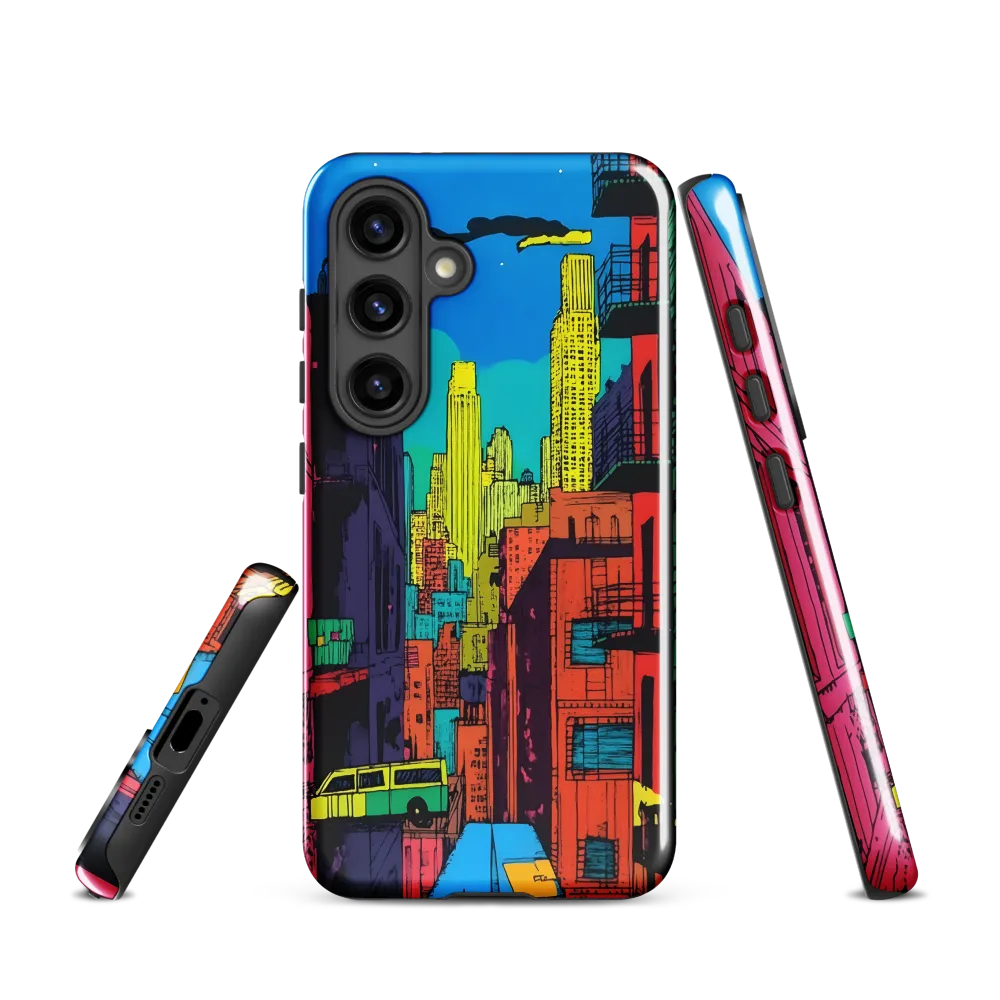 Urban Vibrance: A Pop Art Cityscape