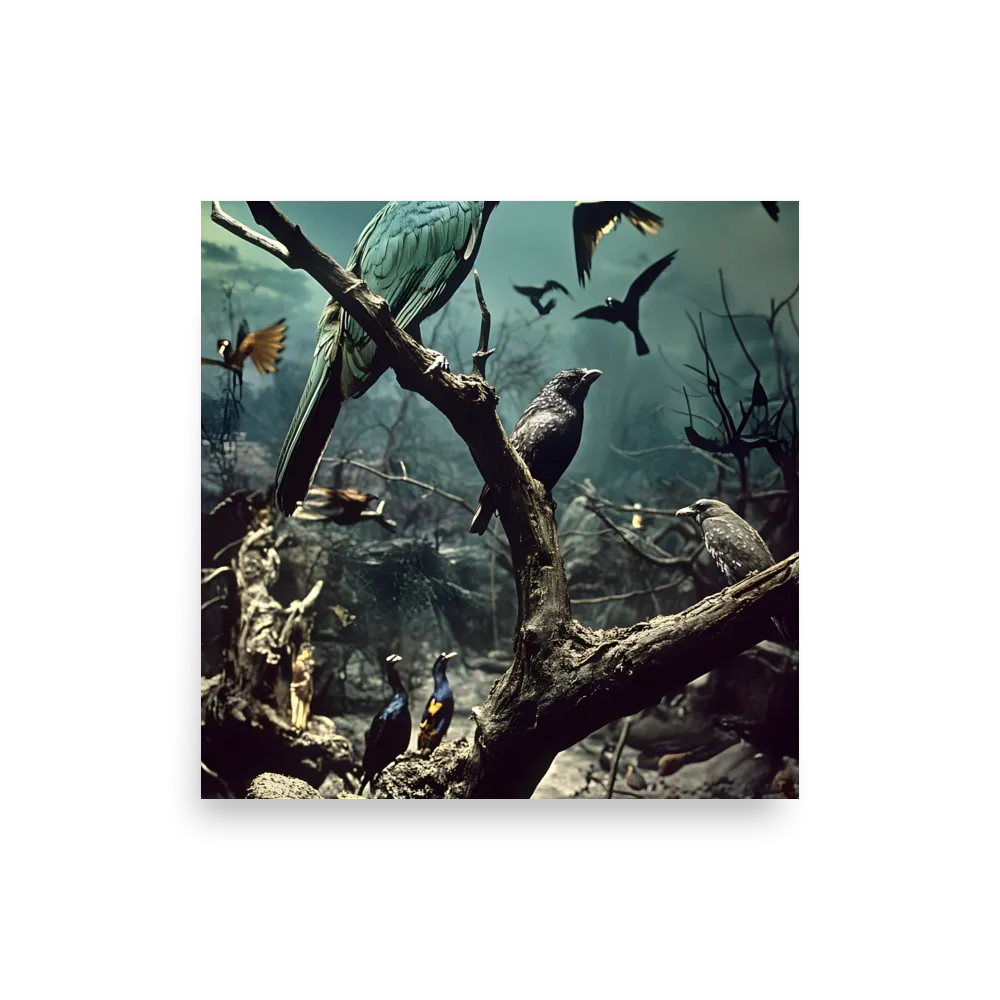 Whispers of the Avian Realm | Poster | 12″×12″