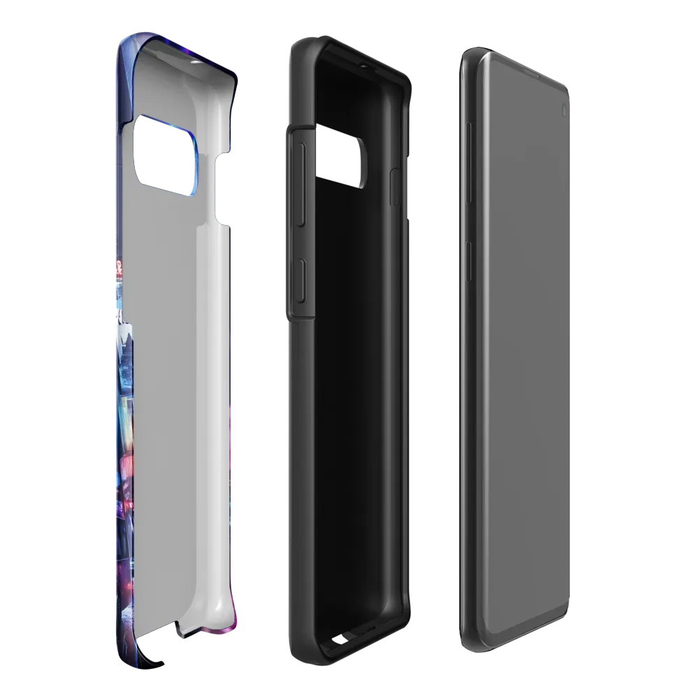 City of Neon Dreams | Phone Case |  S10 Plus | Tough Case | Glossy