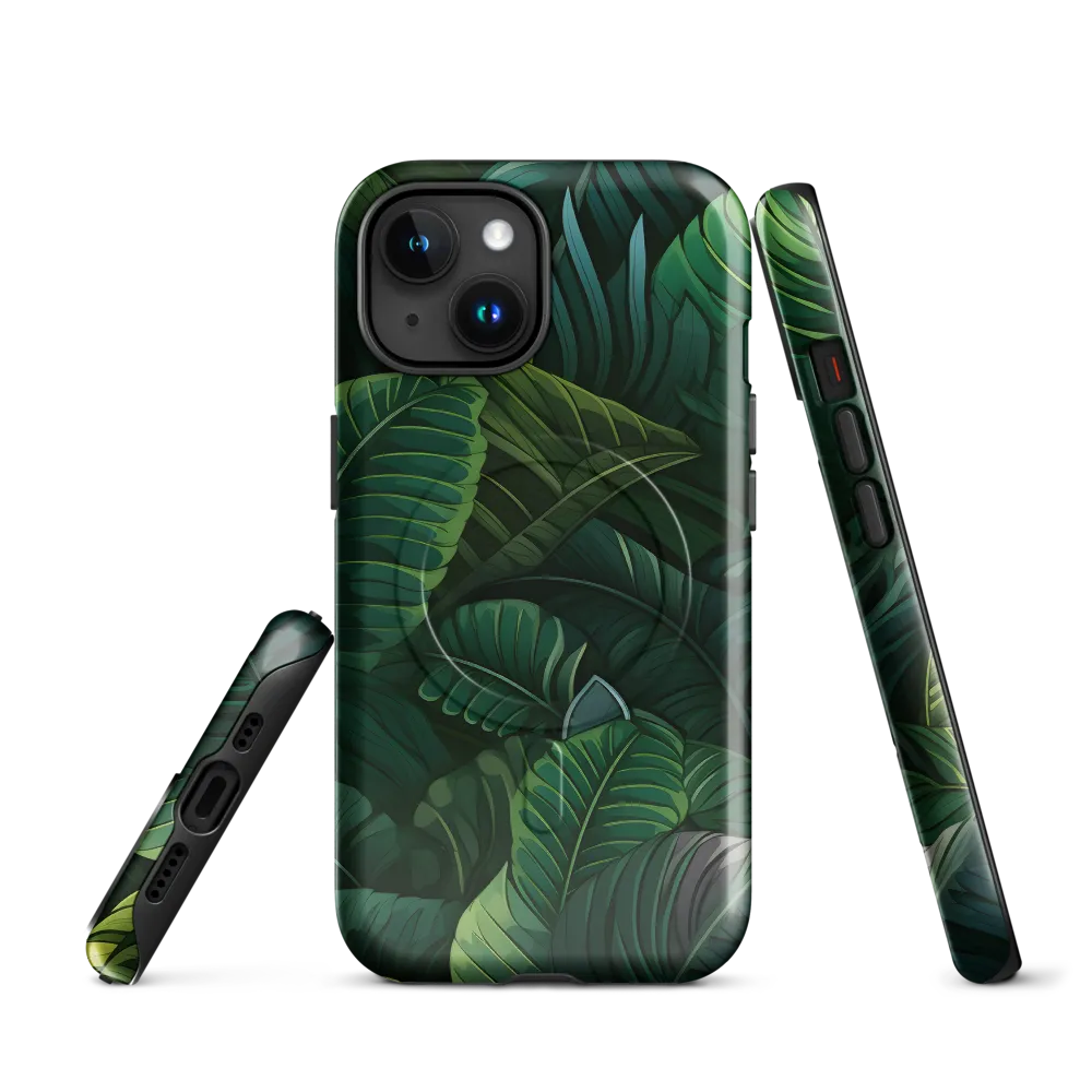 Lush Canopy: A Tropical Foliage Study