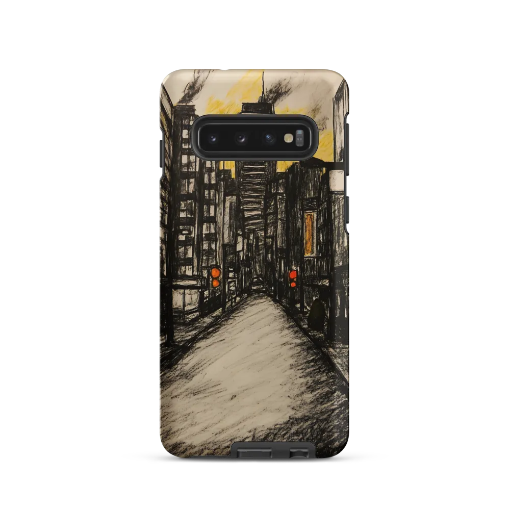 Cityscape of Solitude | Phone Case |  S10 | Tough Case | Matte