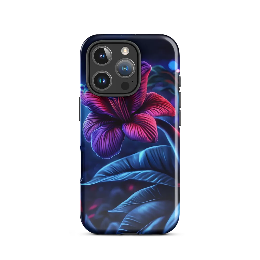 Illuminated Serenity: The Surreal Blossom