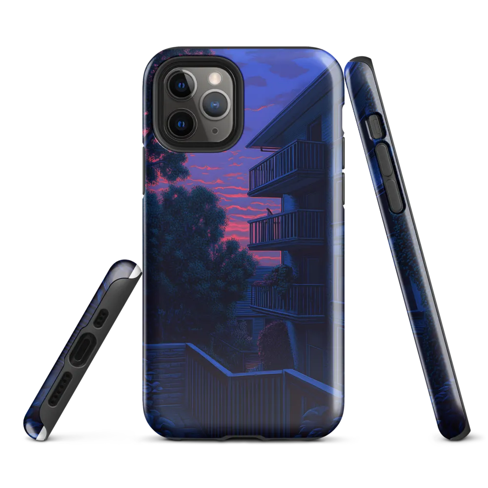 Urban Serenity at Dusk