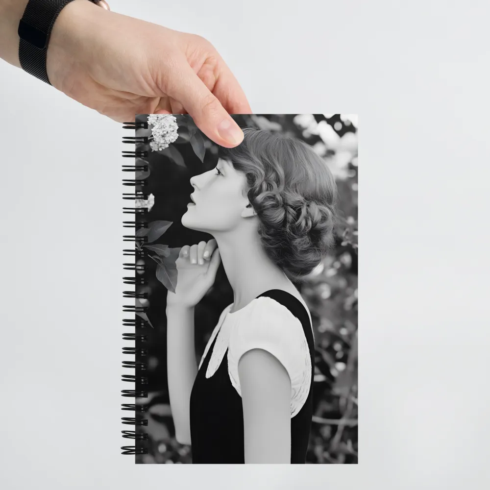 Serenade in Silhouette | Spiral Notebook