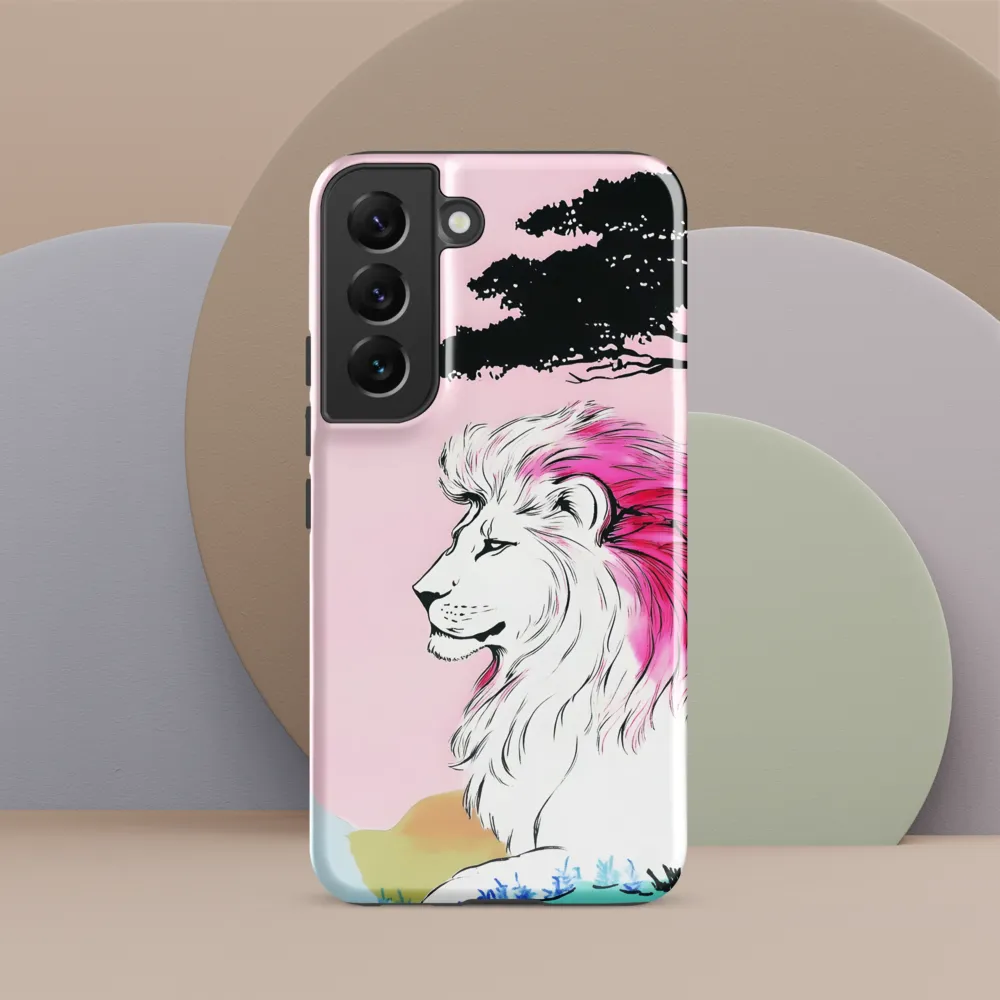 Serene Majesty: A Lion's Profile
