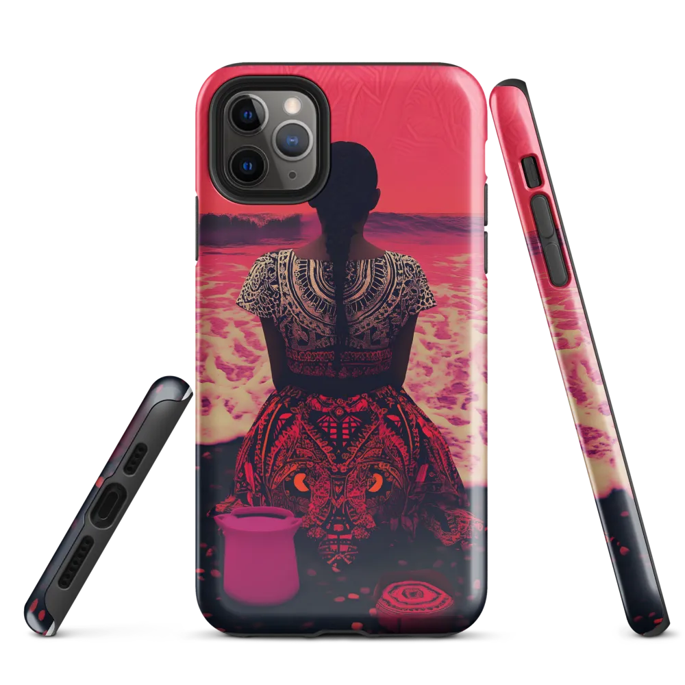 Reflections on a Vibrant Shore | Phone Case |  11 Pro Max | Tough Case | Glossy