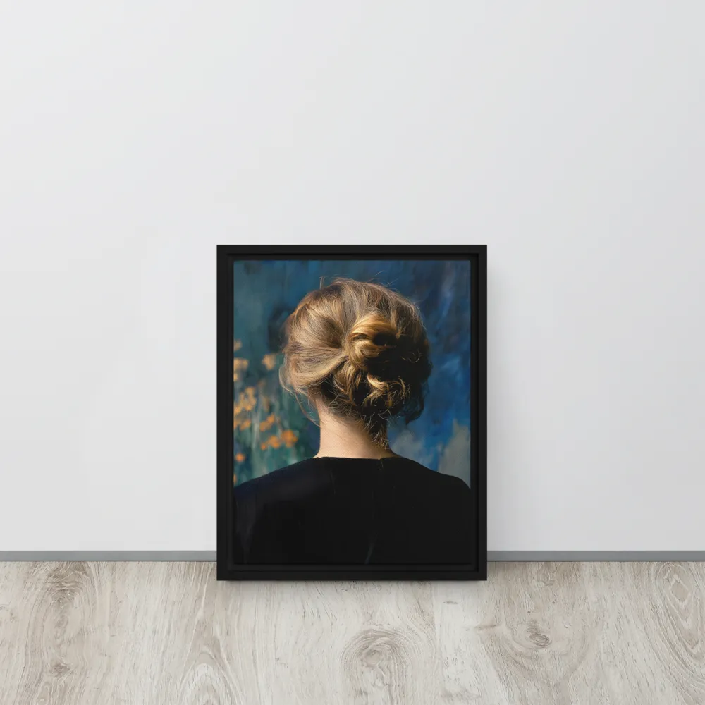 Whispers of Tranquility | Canvas with Black Frame | 11″×14″