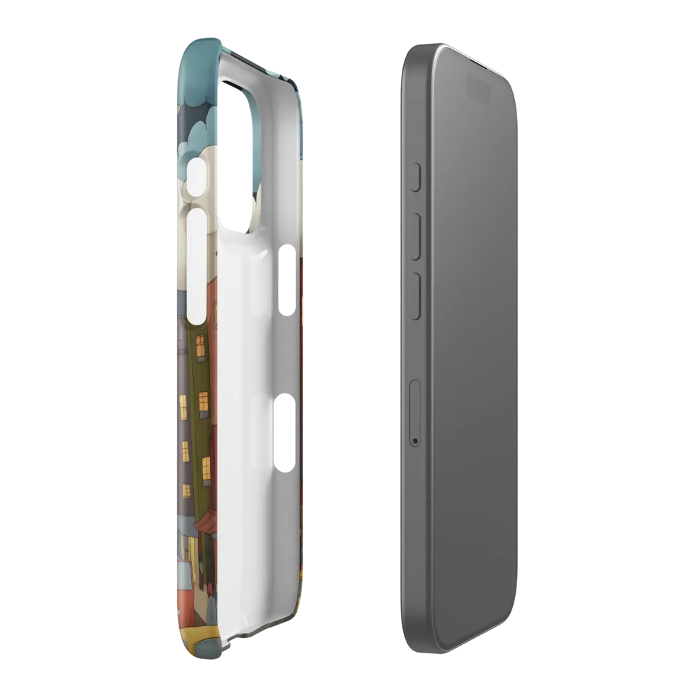 Urban Symphony: A City Awakens at Dusk | Phone Case |  16 Pro | Snap Case | Glossy