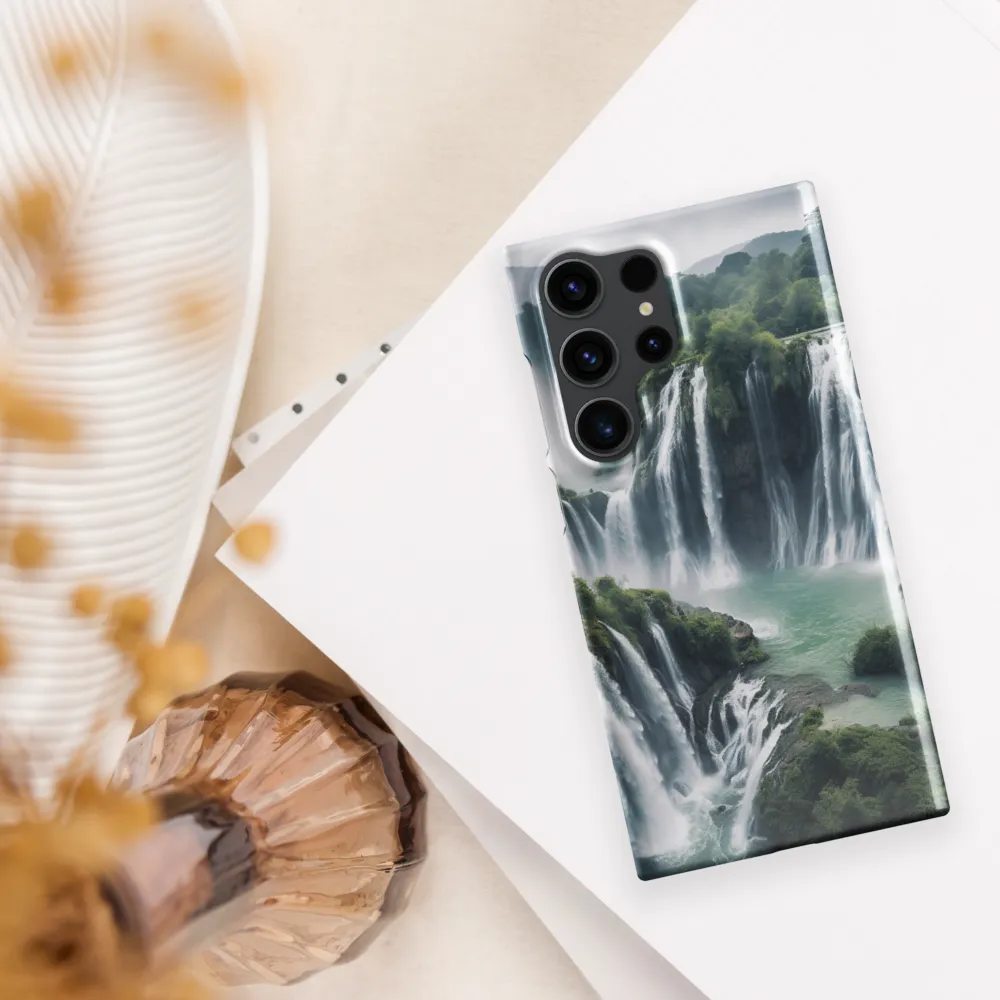 Whispers of the Cascades | Phone Case |  S23 Ultra | Snap Case | Glossy