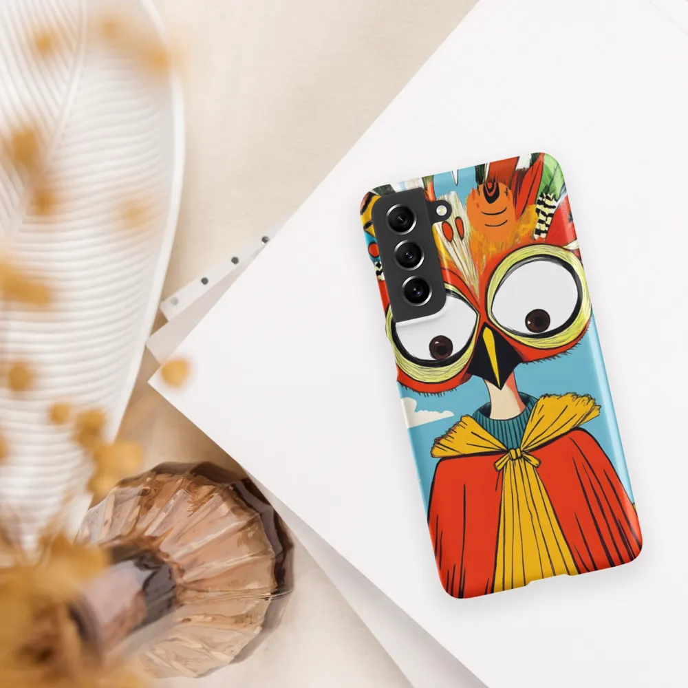 A Whimsical Encounter: The Owl-Human Fusion