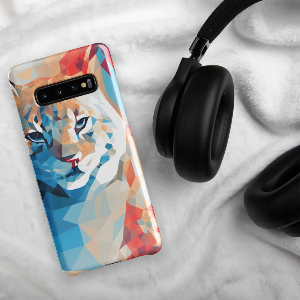 Facets of Feline Wonder | Phone Case |  S10 Plus | Snap Case | Glossy