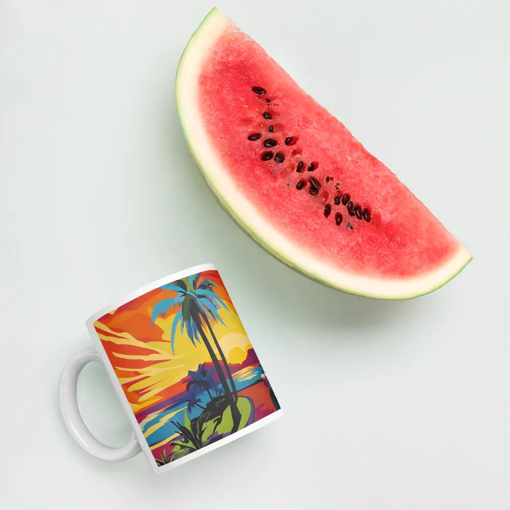 Sunset Drive | Mugs | Multiple Sizes & Colors