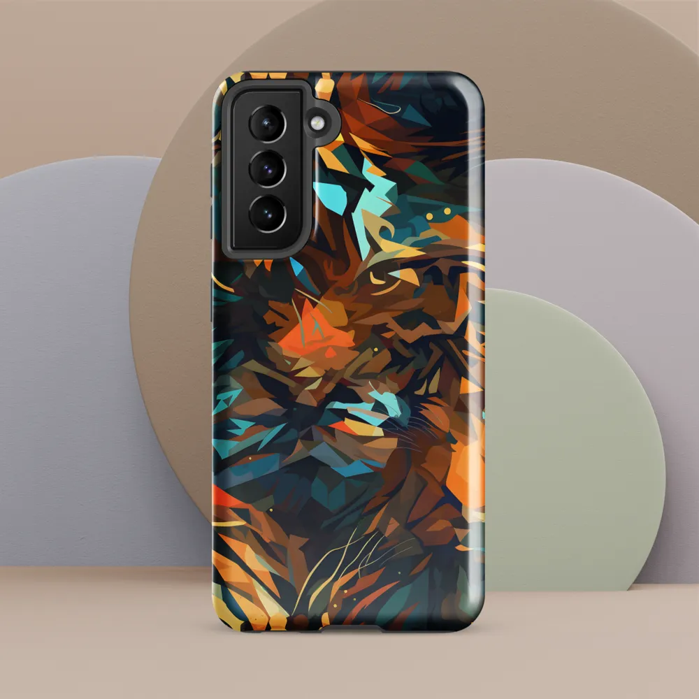 Wild Symphony: Abstract Tigers