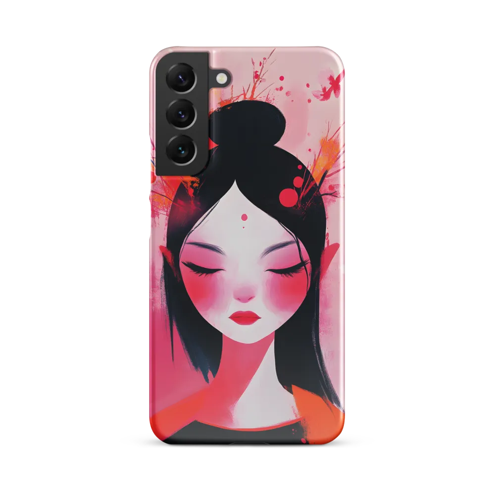 Serenity in Pink | Phone Case |  S22 Plus | Snap Case | Glossy