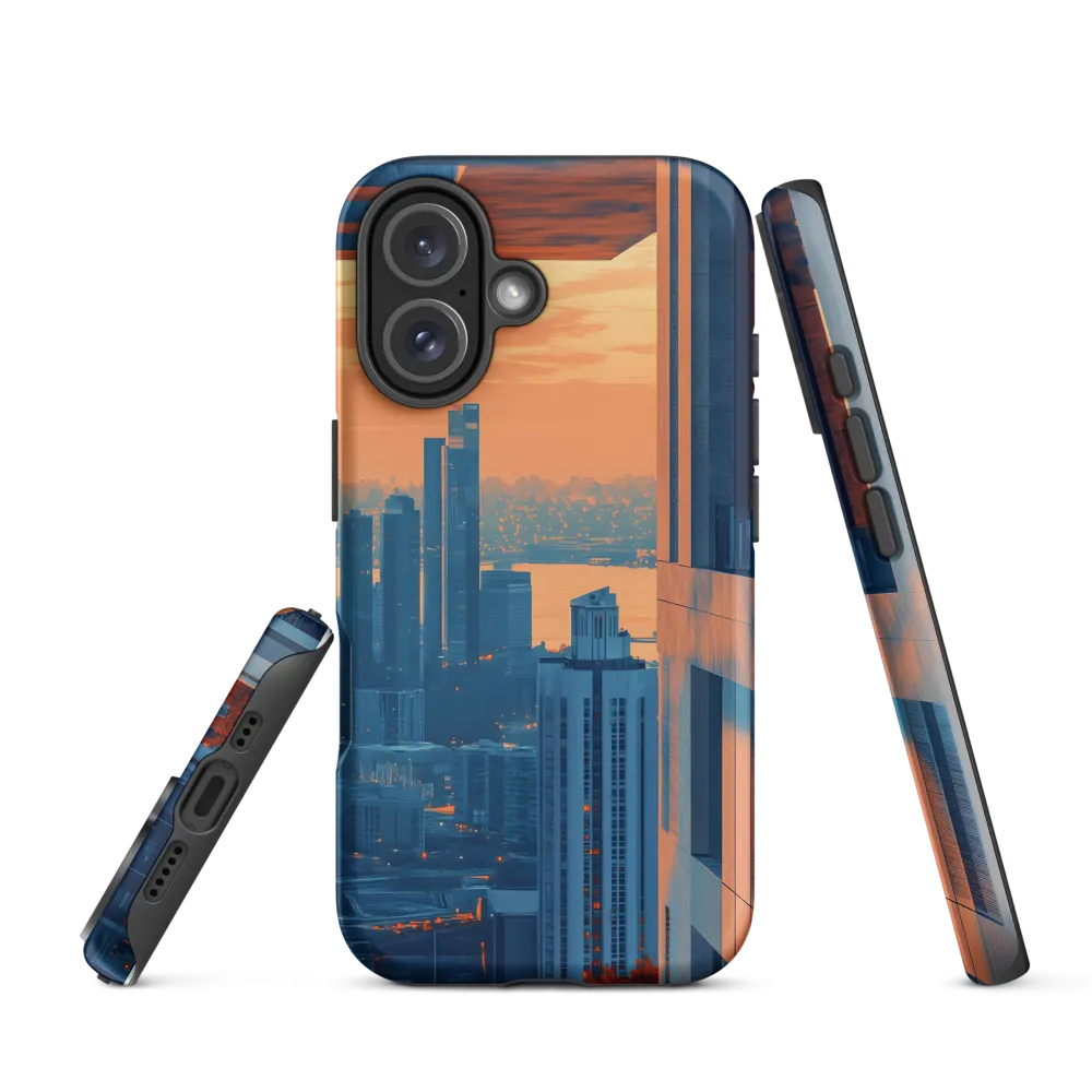 Urban Serenity: A Digital Perspective | Phone Case