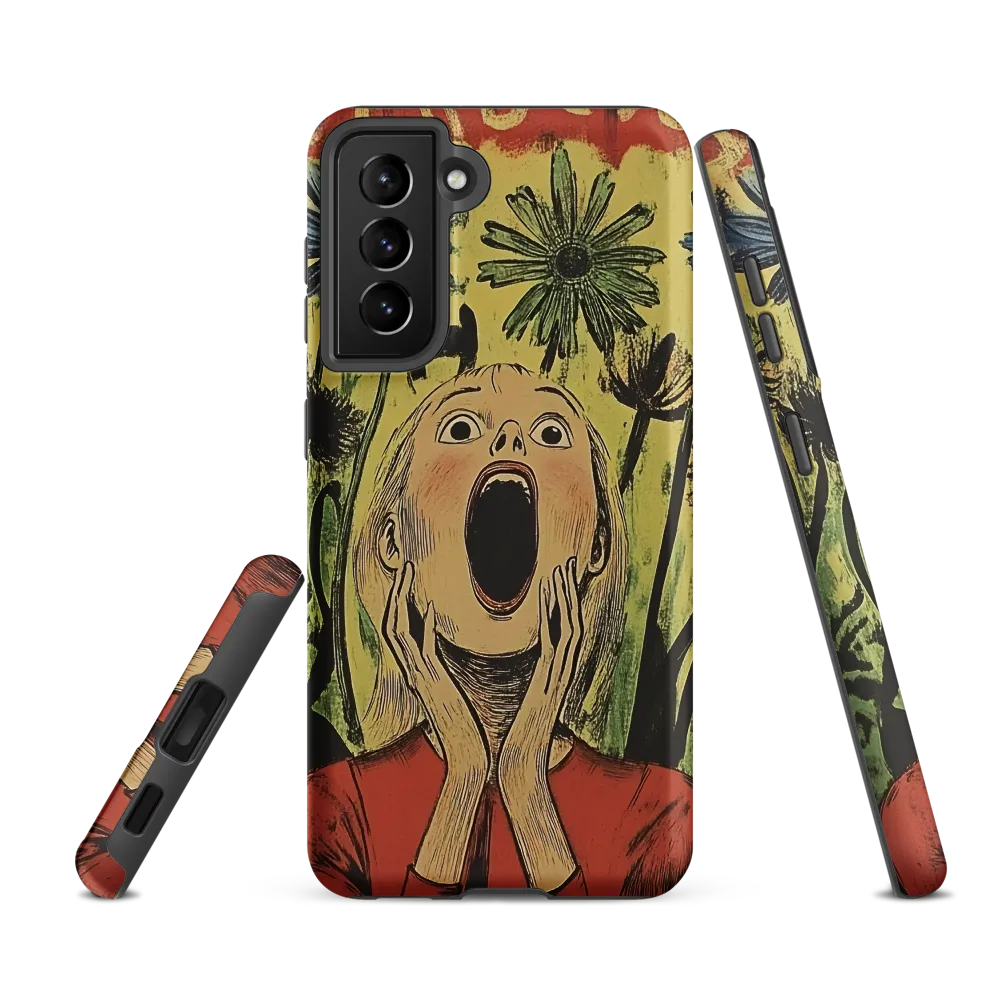 The Echo of Panic | Phone Case |  S21 FE | Tough Case | Matte