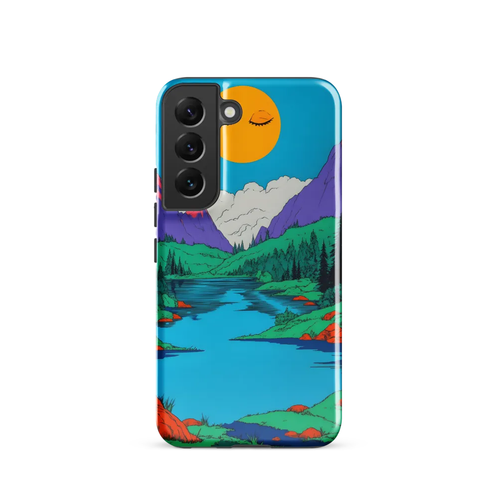 Whimsical Serenity in Vibrant Colors