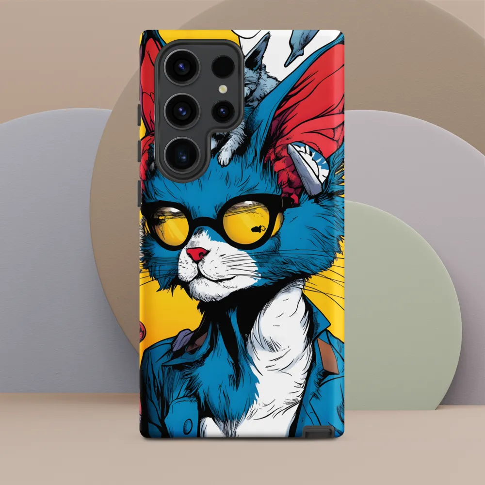 Whimsical Feline Coolness