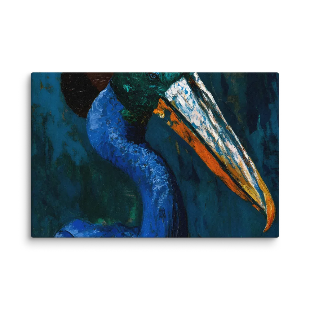 Majestic Absurdity: The Hat-Wearing Bird | Canvas | 20″×30″