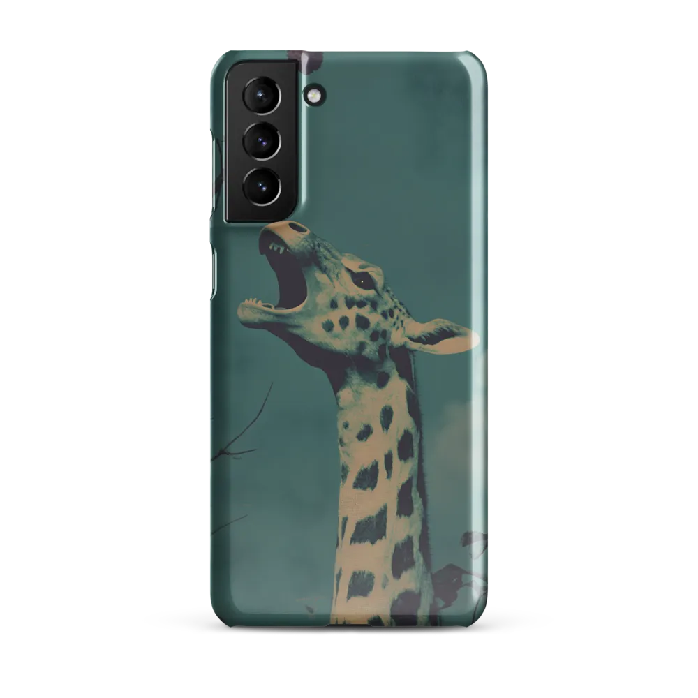 Whispers of the Tall: A Surreal Giraffe Encounter