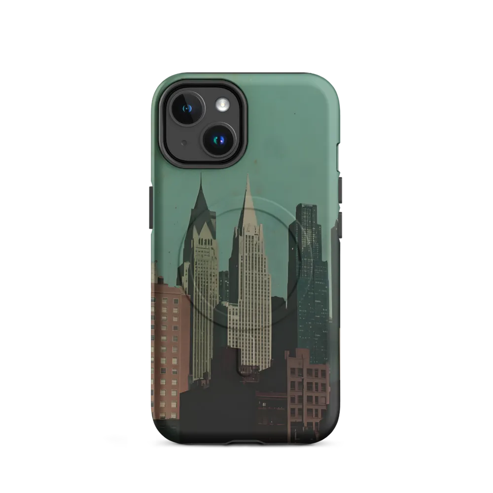 Urban Nostalgia: A Retro Cityscape