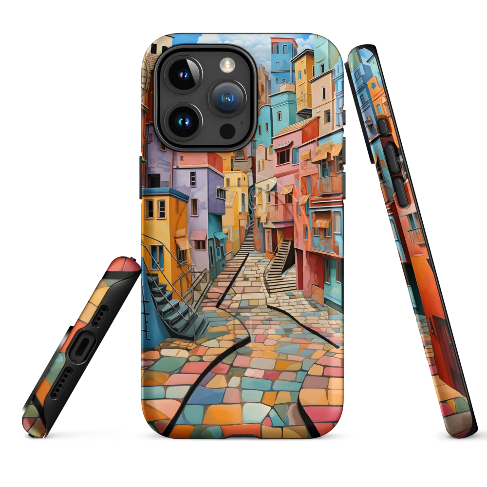 Vibrant Cityscape: A Kaleidoscope of Colors