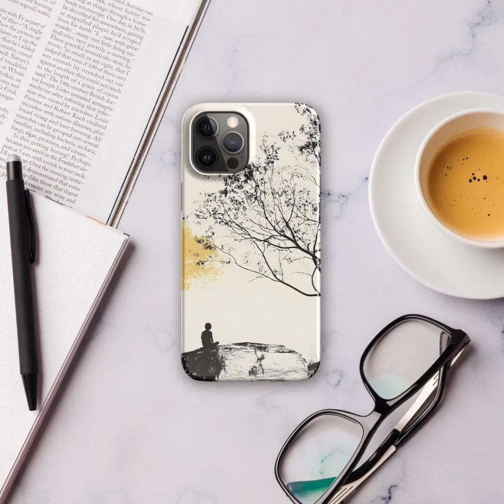 Whispers of Solitude | Phone Case |  12 Pro Max | Snap Case | Glossy
