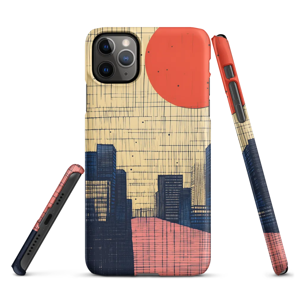 Urban Echoes: A Minimalist Cityscape
