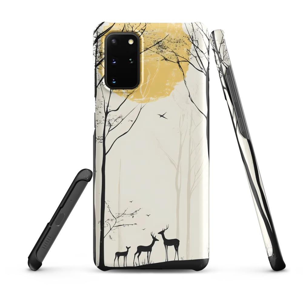 Silhouetted Serenity | Phone Case |  S20 Plus | Snap Case | Matte