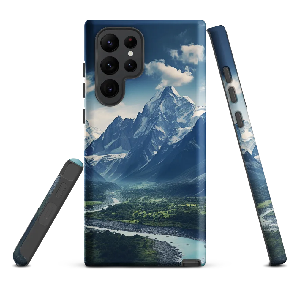 Majestic Serenity: A Landscape of Mountains and Rivers