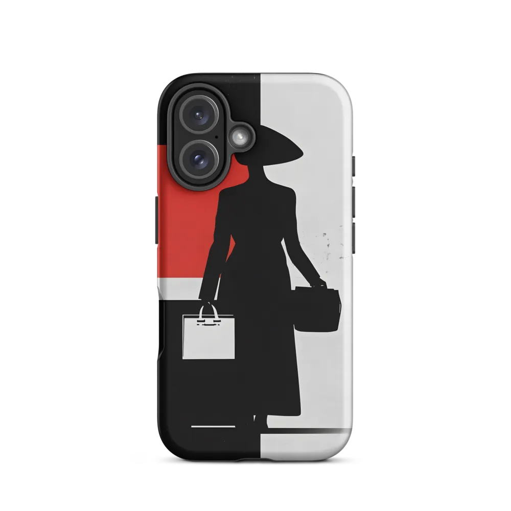 Silhouette of Elegance | Phone Case |  16 | Tough Case | Matte