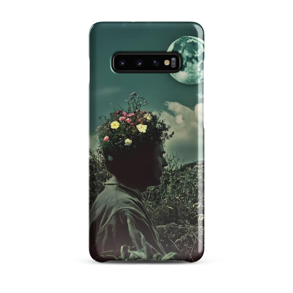 Moonlit Blossom | Phone Case |  S10 Plus | Snap Case | Glossy