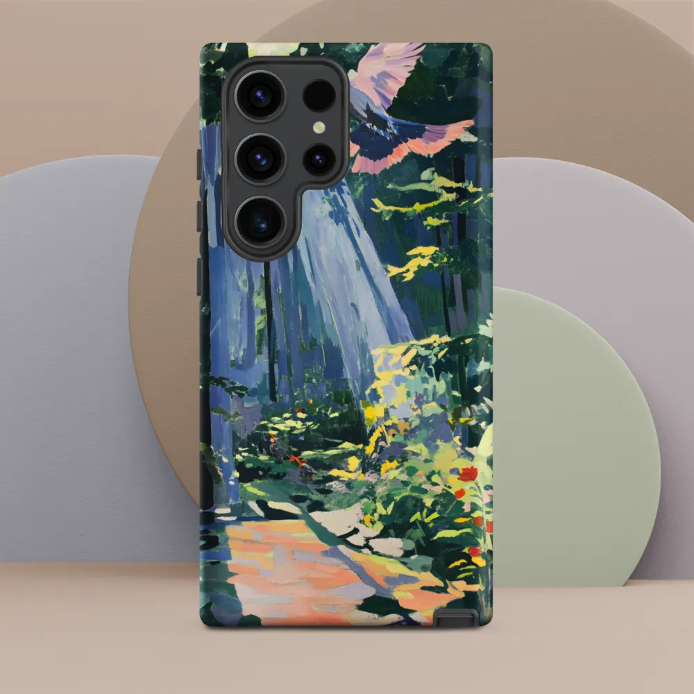 Flight of Light: A Serene Forest