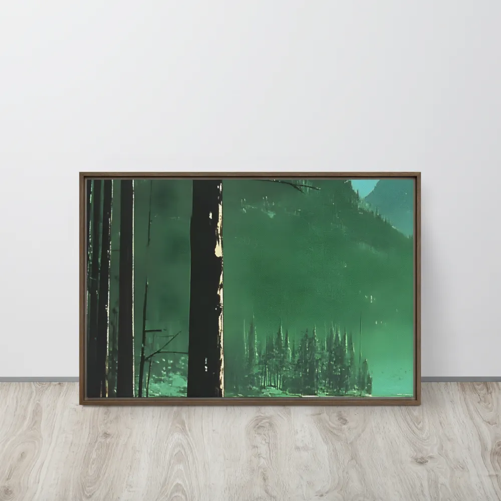 Reflections of Tranquility | Canvas with Brown Frame | 20″×30″