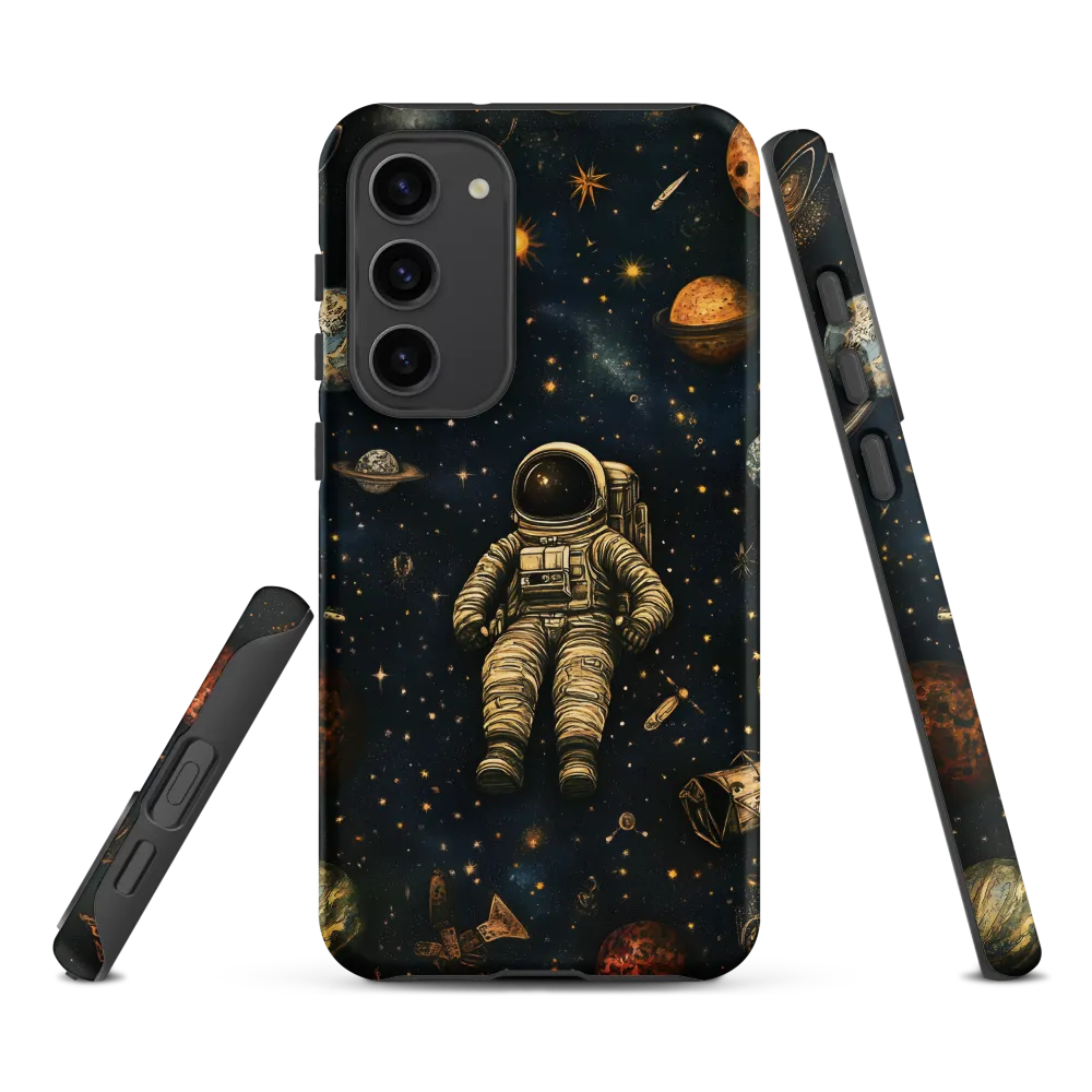 Cosmic Voyage: An Astronaut's Solitude