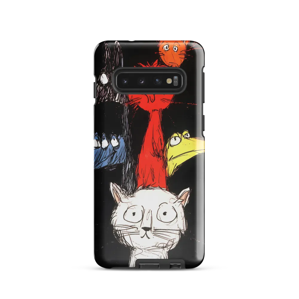 Whimsical Menagerie | Phone Case |  S10 | Tough Case | Glossy