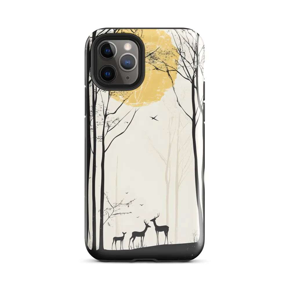 Silhouetted Serenity | Phone Case |  11 Pro | Tough Case | Glossy