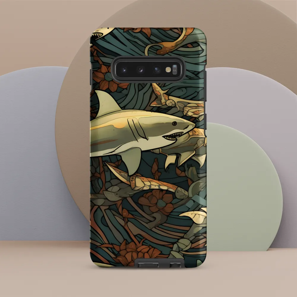 Dynamic Harmony of Sharks and Flora
