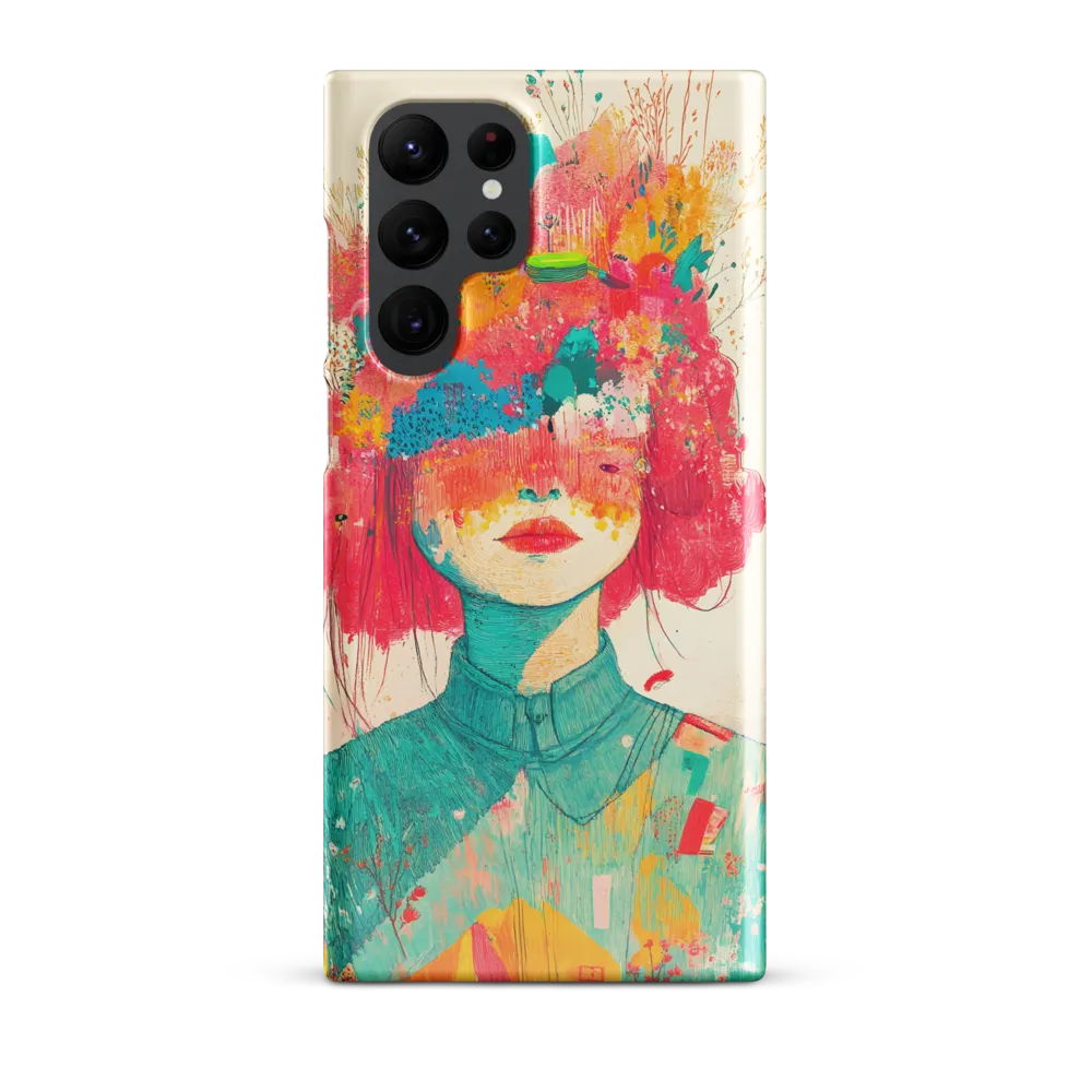 Whimsical Floral Portrait