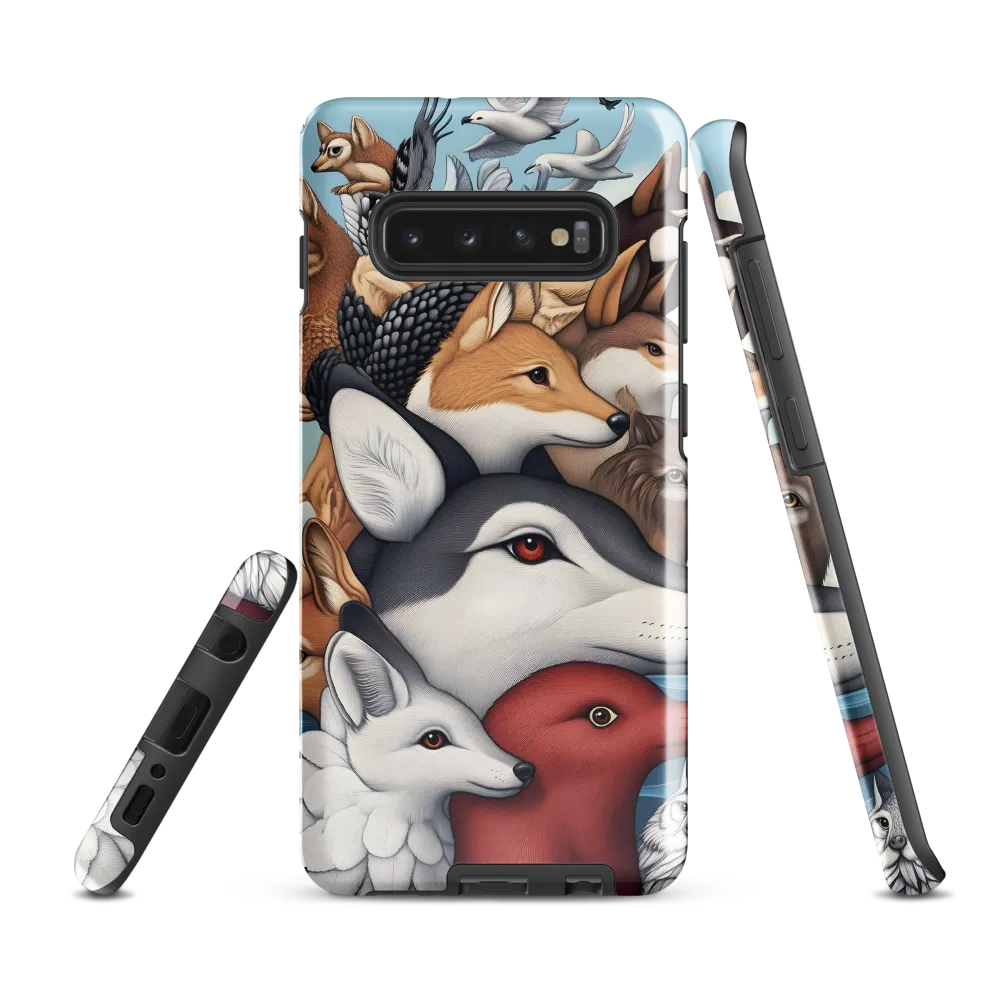 The Enchanted Animal Assembly | Phone Case |  S10 Plus | Tough Case | Glossy