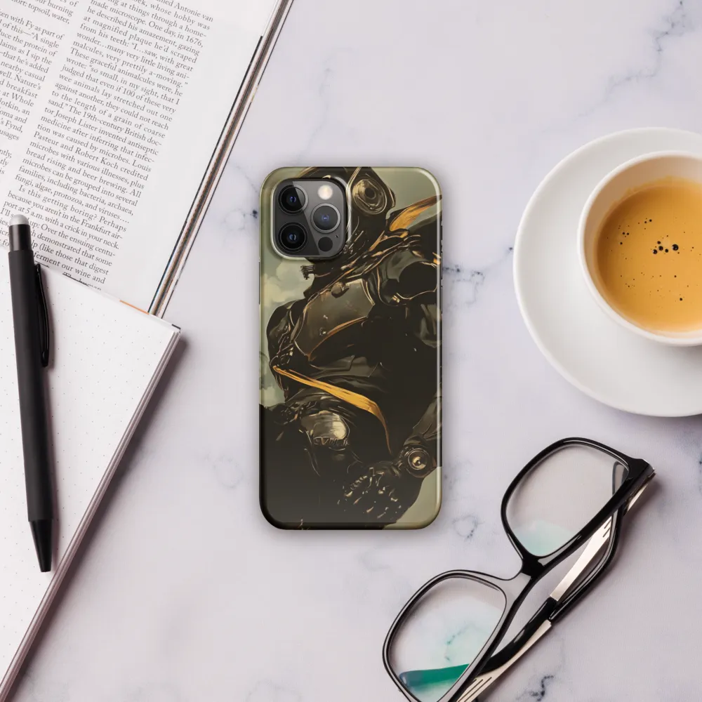 Ethereal Explorer: The Enigmatic Astronaut | Phone Case |  12 Pro | Snap Case | Glossy