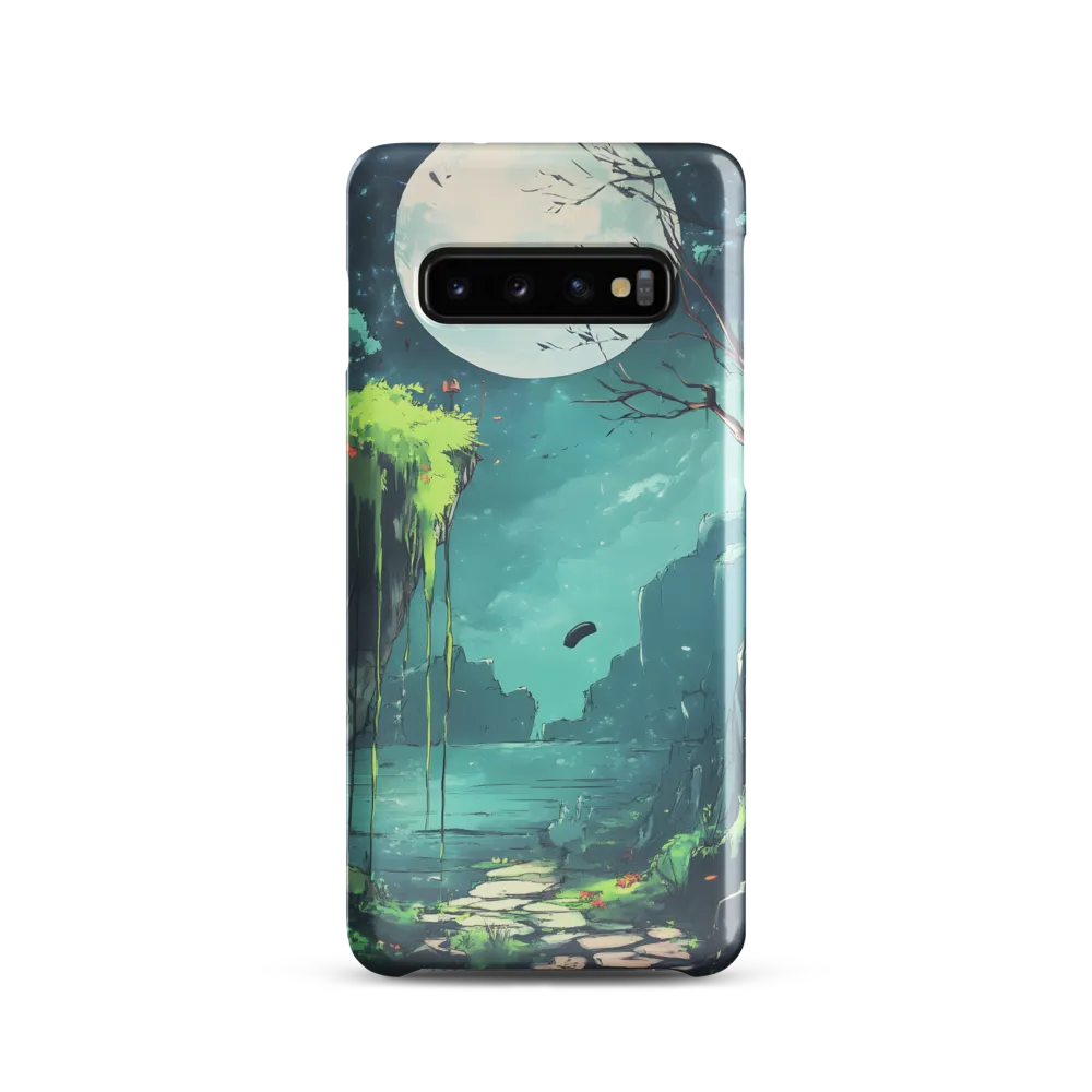 Moonlit Serenity: A Fantastical Landscape