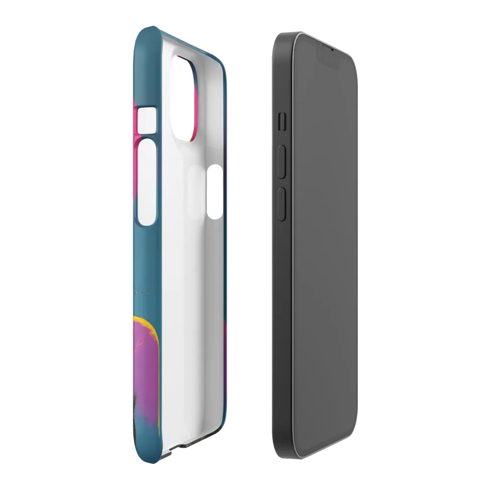 Neon Dreams: Portrait of a Modern Muse | Phone Case |  14 | Snap Case | Matte
